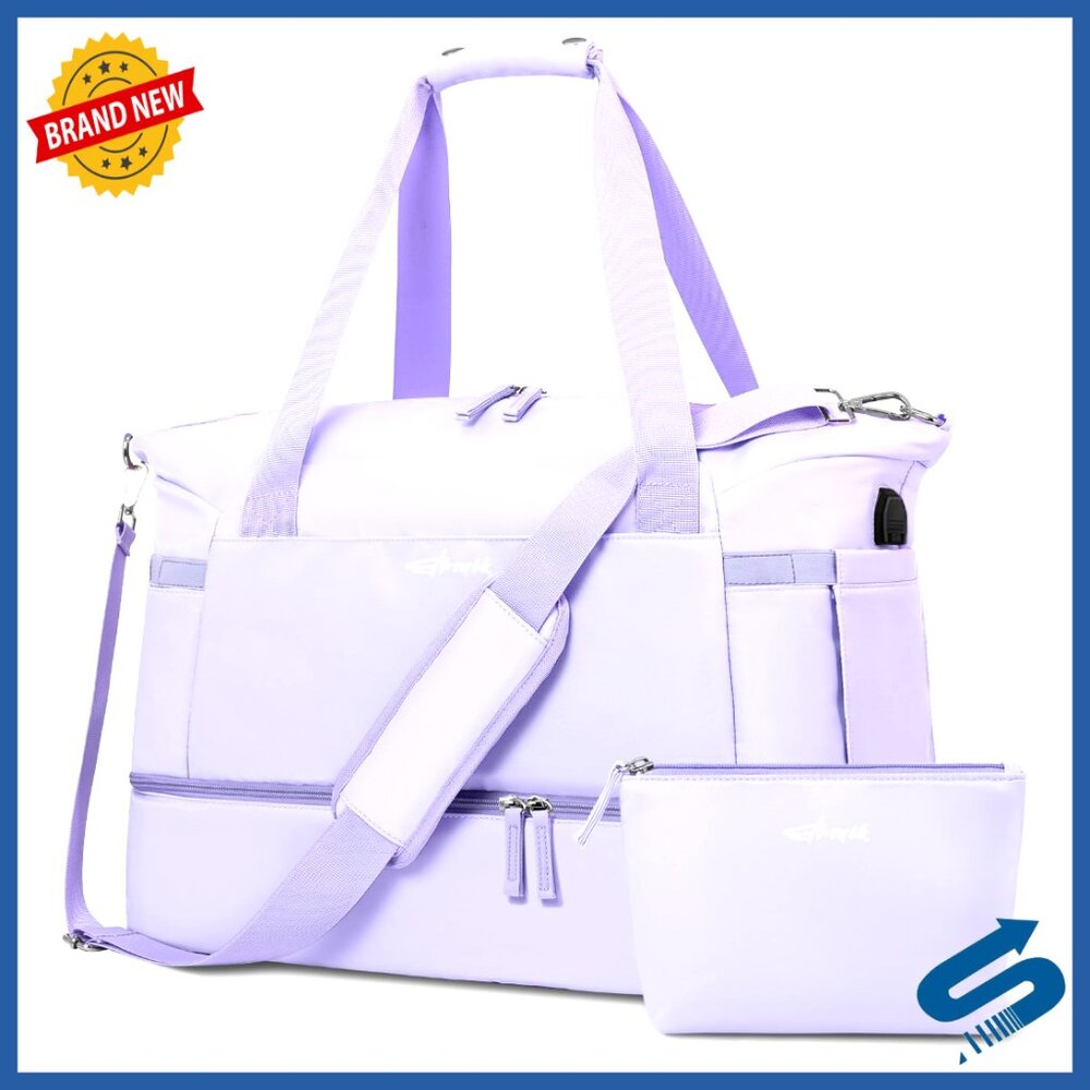 35l Weekender Duffel With Usb Port, Shoe Compartment & Wet Pocket
